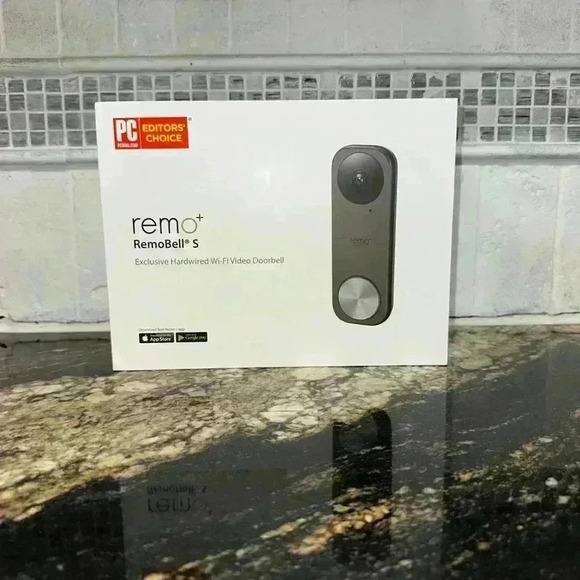 NEW!! Remo+ Doorbell Security Gray